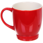 Кружка керамическая 210мл «Новогодние символы», красная