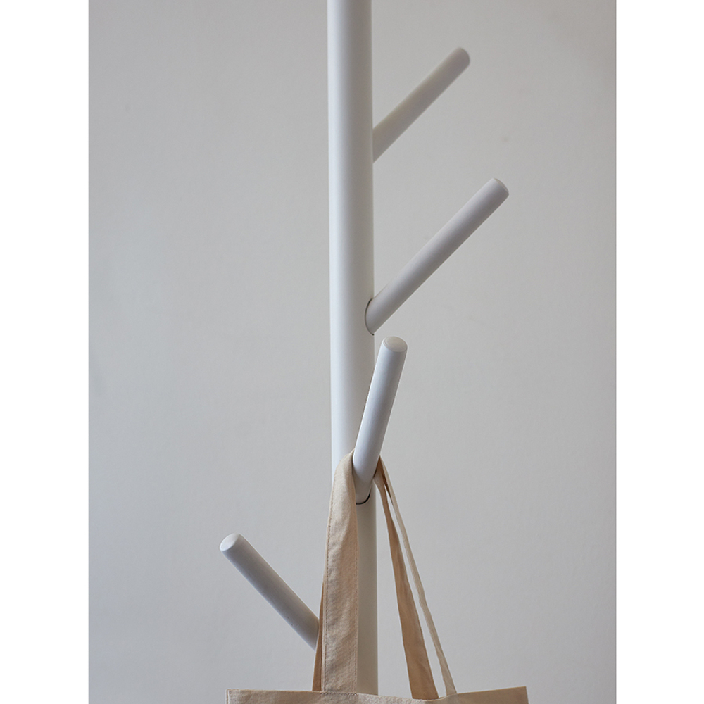 Вешалка напольная Forsty, 173 см, белая