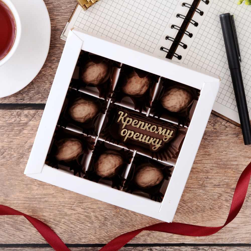 Шоколадный набор "Крепкому орешку" #1