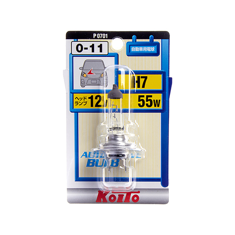 Лампа головного света Koito H7 12V 55W (уп. 1 шт.) P0701