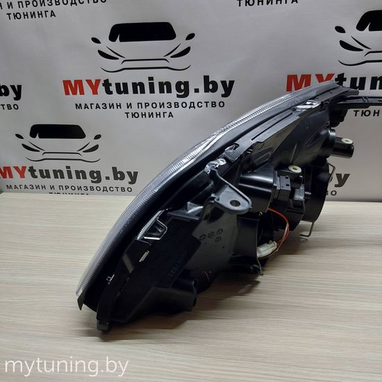 Передние фары angel eyes chrome для Opel Vectra C