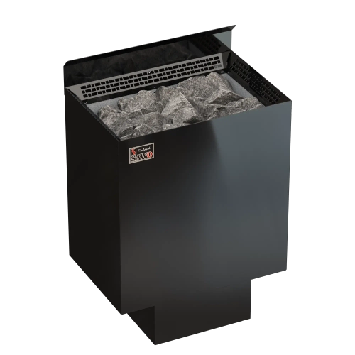 Электрическая печь SAWO NORDEX NRN-45Ni2-BL-Z-C (4,5 кВт, черная, внутри оцинковка, снаружи нержавейка, выносной пульт (встроенный блок мощности, пульт покупается отдельно)