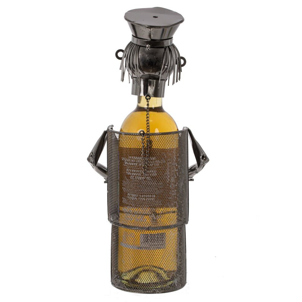 GAEM Подставка для бутылки "Моряк" , L14 W10 H20 см