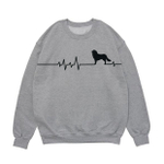 Свитшот "Сердечный ритм - Маремма"