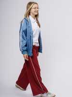 Куртка ветровка голубая