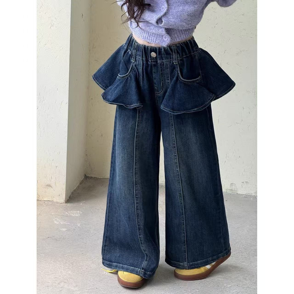 Детские джинсовые брюки