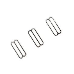 Регулятор для бретели серебро 25 мм