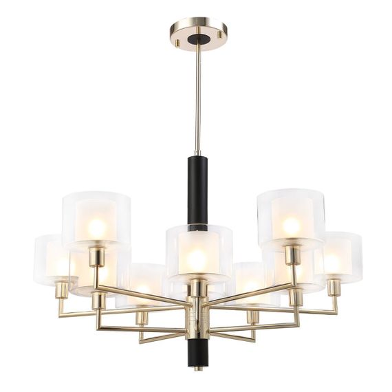 Потолочная люстра Crystal Lux MAESTRO SP-PL5+5 GOLD