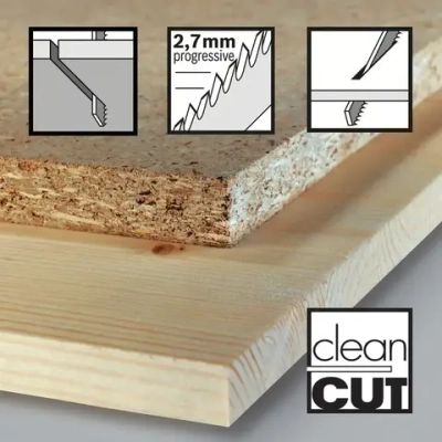Пилки для лобзика 5шт BOSCH T101B (оригинал)(2608630030-720)