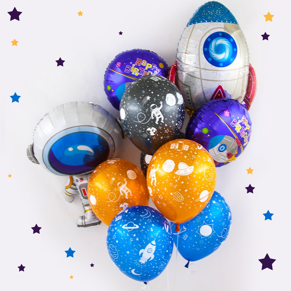 Шар (33"/84 см) Фигура, Космонавт