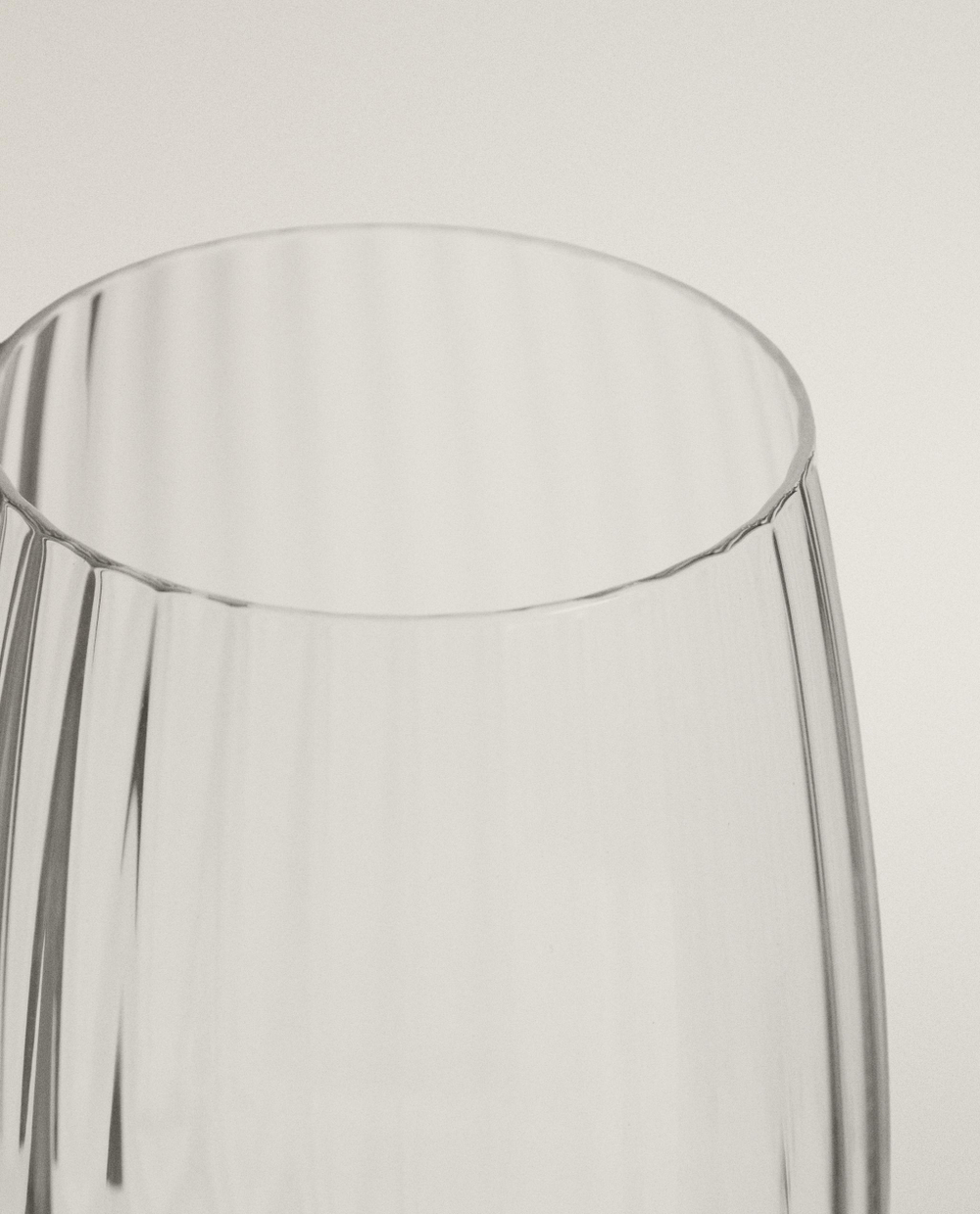 Zara Home бокал из стекла, цвет прозрачный, 20 см