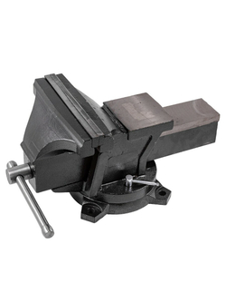 Тиски стальные поворотные с наковальней 10''-250мм RockForce##Rock FORCE RF-6540310