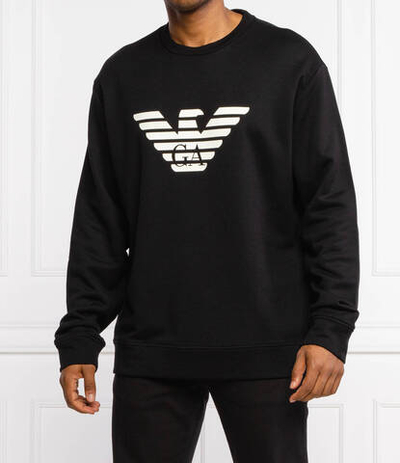 Худи Emporio Armani - черный(8N1MR6 1JRIZ)