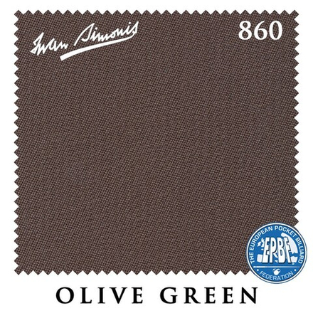 Сукно "Iwan Simonis 860" 198см Olive Green
