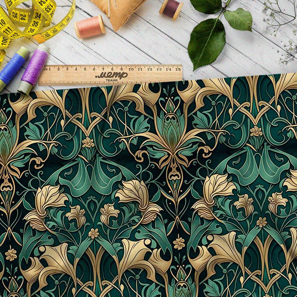 Ткань премиум мембрана чудесные орнаменты
