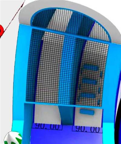 Наземный аквапарк «Морское царство» 21×20×6 м