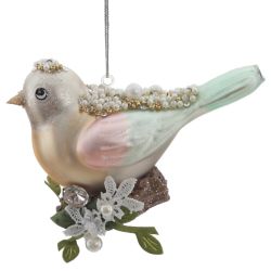GAEM Украшение новогоднее "Птичка", L11,5 W5,5 H8,5 см