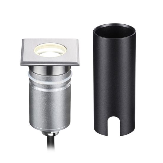 6661/1GB NATURE ODL24 729 черный/металл Встраиваемый грунтовый светильник IP67 LED 3W 4000K 60° 12V/24V INGRO (нужен драйвер 357781/357782)