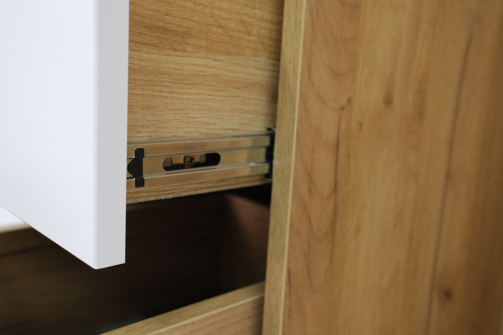 Прихожая Ивару Стефани 1, Дуб Крафт Золотой / Софт Белый