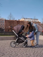 Коляска детская "FLEX" (3в1) RA071 Moon Grey