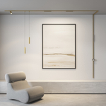 DK5741-SB Светильник для трека SHINE SPOT со светодиодом, D45*H100, 48V DC, 10W, RA?90, 3000K, IP20, сатинированная латунь, алюминий