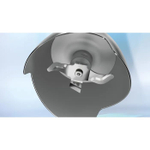 Погружной блендер Bosch MSM4B621, 1000 Вт, 2 насадки, мерный стакан, чёрный