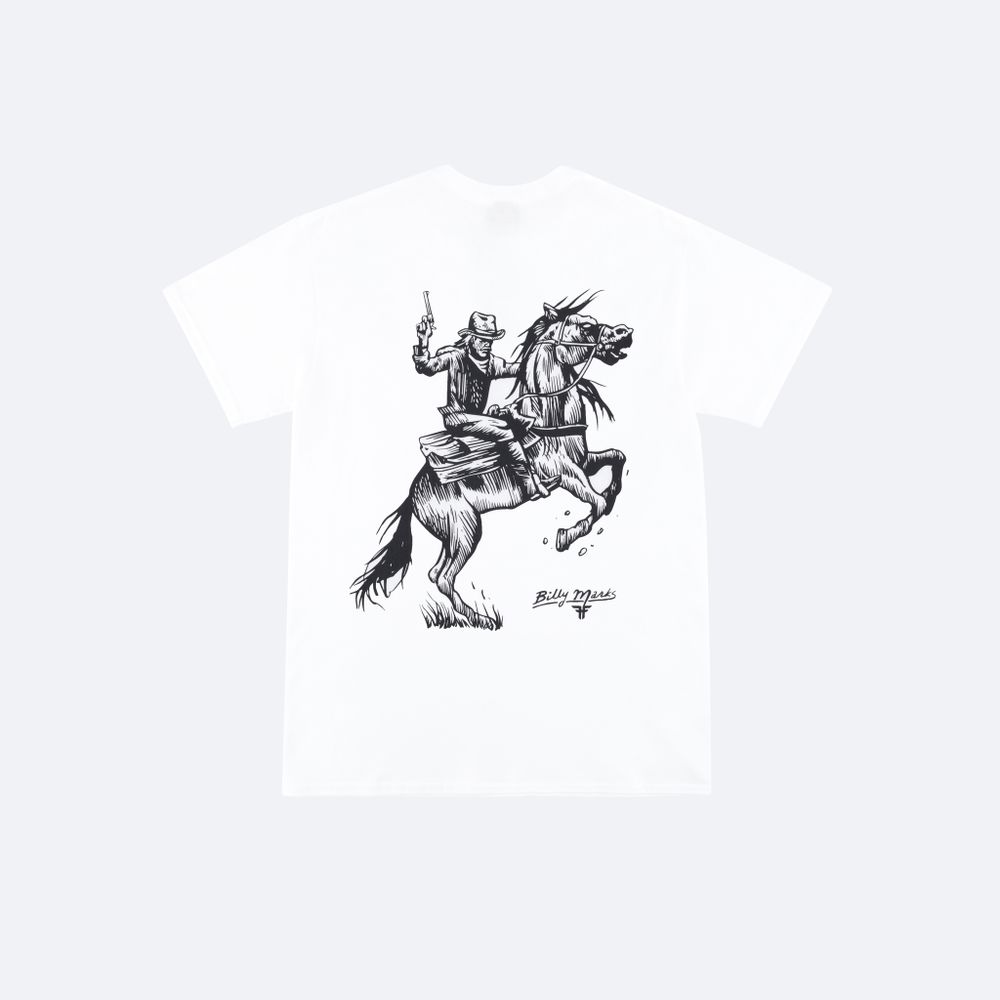 Футболка Fallen Revolver ll Tee (white/black) - Billy Marks