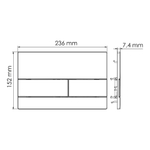 Унитаз подвесной WasserKRAFT Mindel 15TLT.010.ME.MG04.H002 безободковый, с инсталляцией Alme 15, с крышкой микролифт, белый/кнопка золото матовое