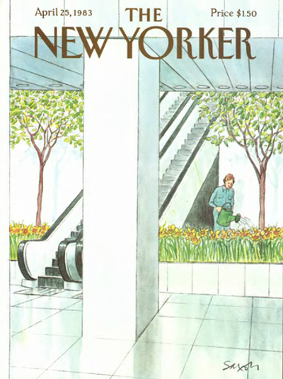 Журнал The New Yorker 25-04-1983
