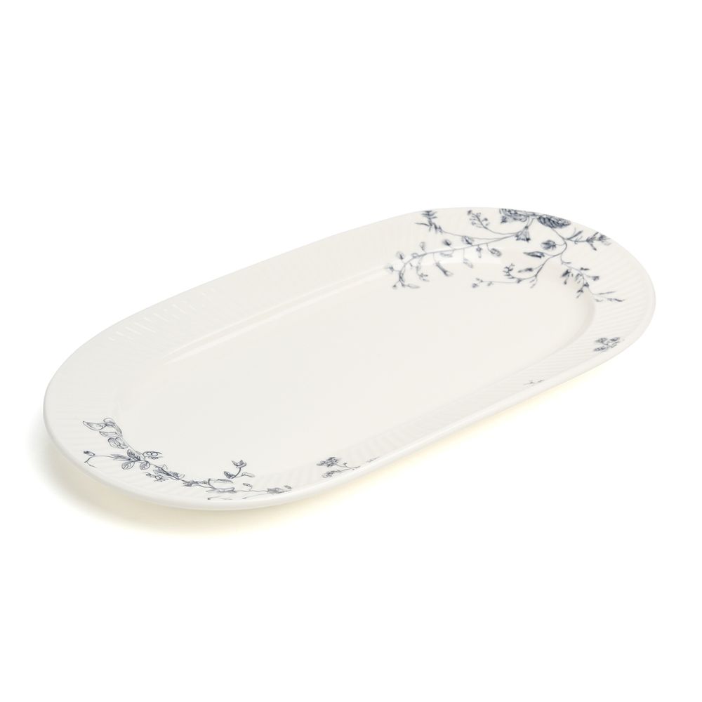 БЛЮДО ОВАЛЬНОЕ LEFARD "BLUE GARDEN" 30*16,5*2,5 СМ