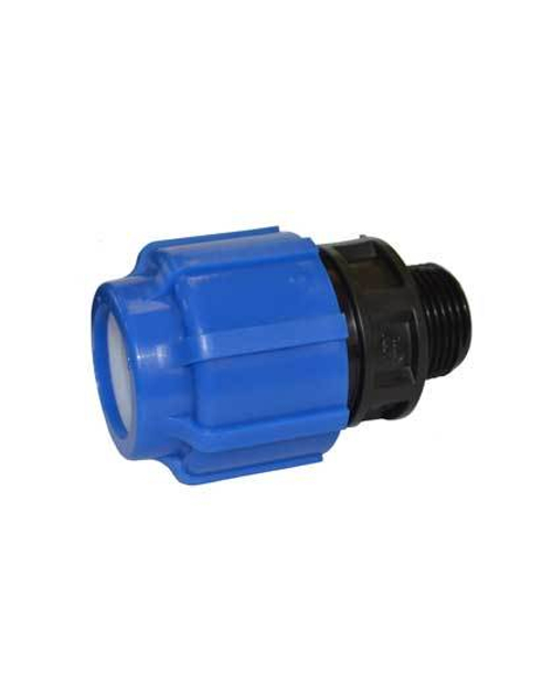 Муфта с наружной резьбой для п/э 32*3/4;