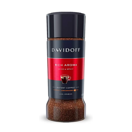 Кофе растворимый Davidoff Rich Aroma, 100 г, стеклянная банка