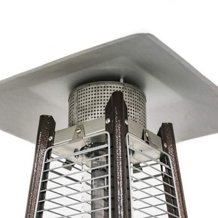 Уличный газовый обогреватель WWT 13I Rotang Brown + Чехол