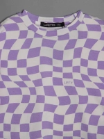 Костюм для девочки летний в клетку