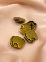Пуговицы бронза на ножке