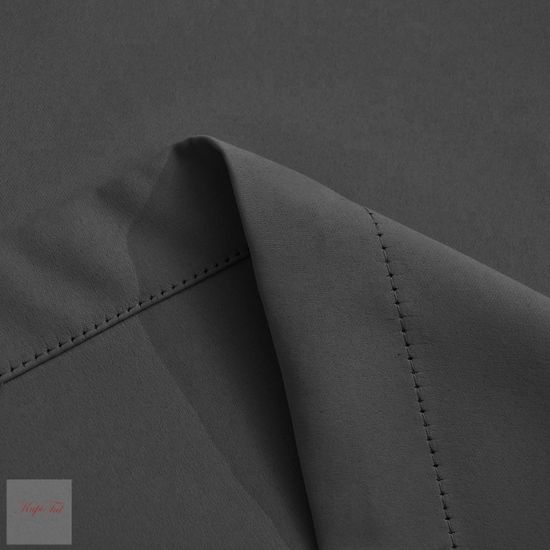 Длинные шторы Classic Blackout (Графит), Однотонный блэкаут