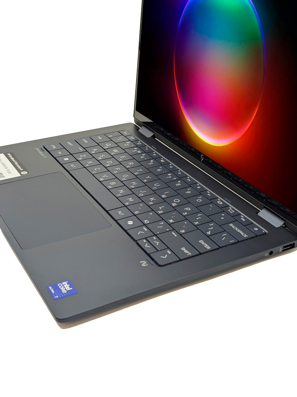 Ноутбук HP OmniBook X Flip 14" Ultra 7 256v, 16 ГБ, 1024 ГБ, Touch, Win 11