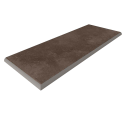 Cтупень угловая завальцованная LIFEBRICK OUTDOOR LIMESTONE CHOCO