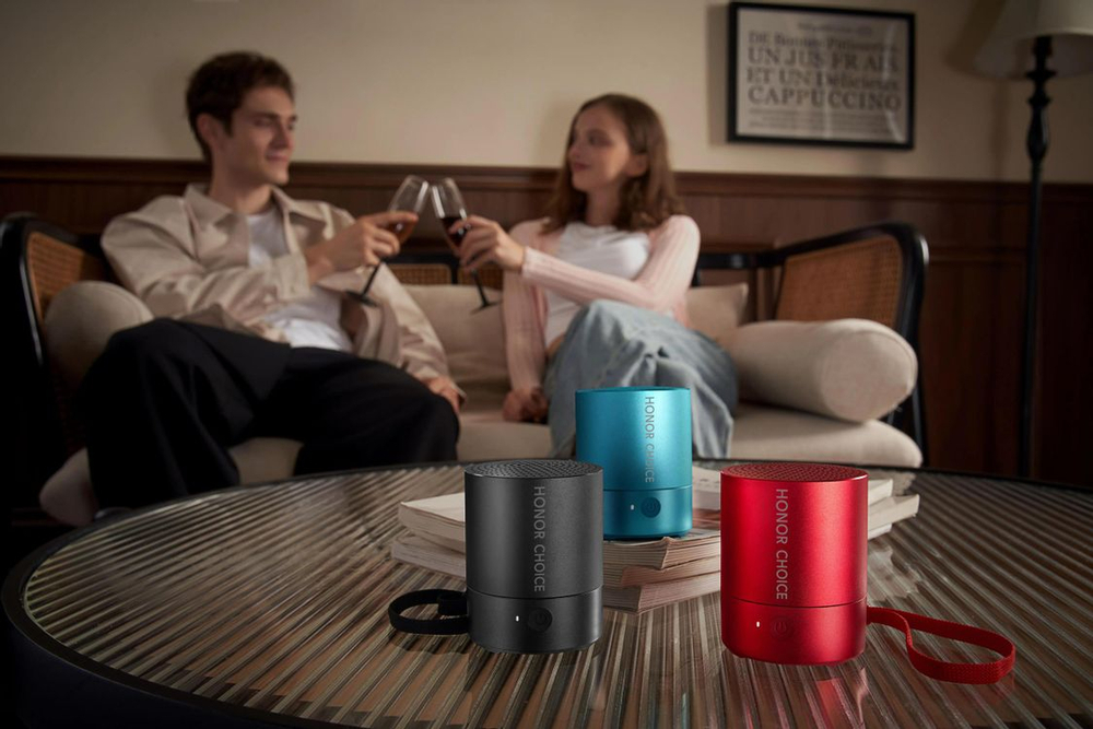Колонка портативная Honor Choice Speaker Mini BOE-ME00, 4Вт, красный [5504abln]