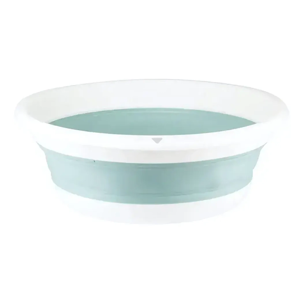 Таз ФЛЕКС 10л складной Морская волна