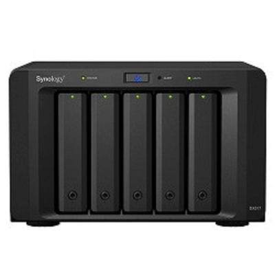 Synology DX517 Модуль расширения 5xHDD Hot Plug SATA(3,5" or 2,5"), eSATA, для DS1517+, DS1817+