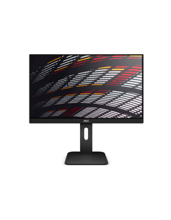 Монитор 24" AOC X24P1 1920x1200, LED, 16:10, IPS, 300cd, 1000:1, 50M:1, 4ms, 178/178, D-Sub, DVI, HDMI, DP, 4*USB2.0, 60Hz, Speakers, HAS, Pivot, Tilt, Swivel, Внут, VESA, Black, 3y