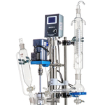 Реактор стеклянный лабораторный S212-3L с рубашкой 3 л