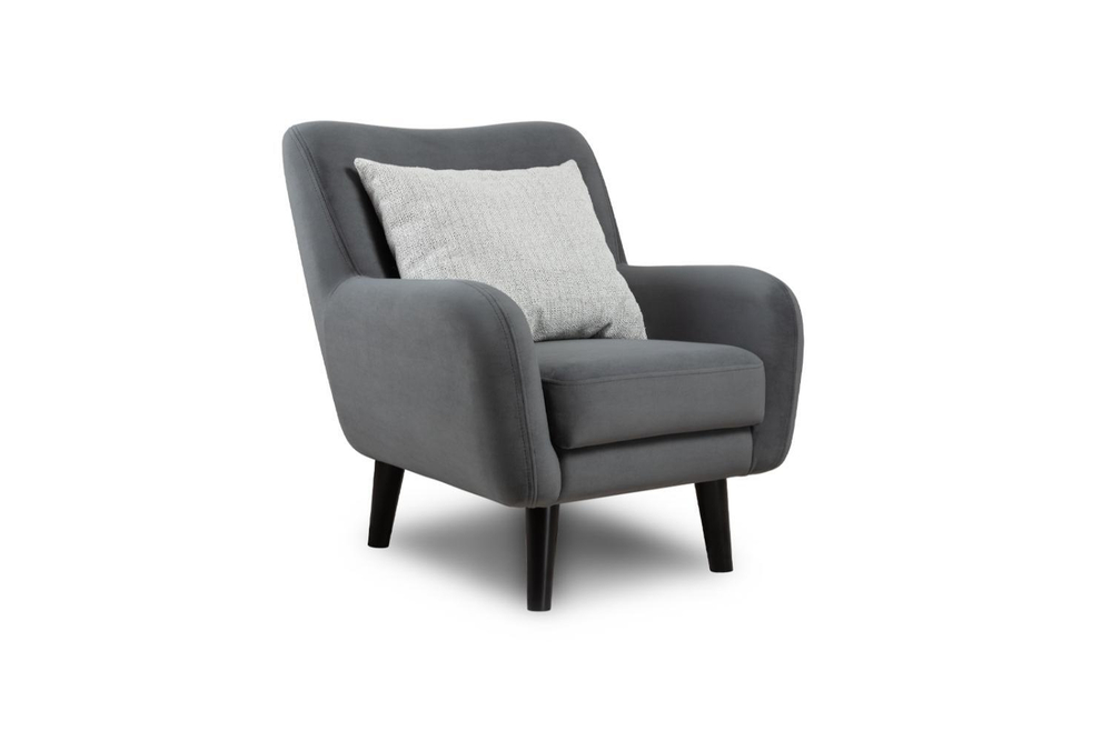 Кресло Дакота Серое