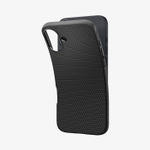 Чехол Spigen Liquid Air, matte black - iPhone 16