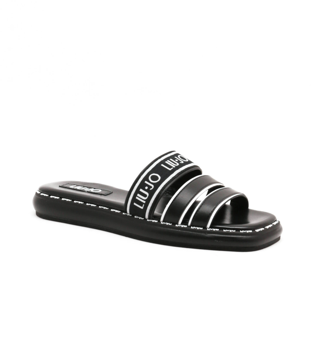 шлепанцы amelia 09 Liu Jo - черный(SA2057 EX014)