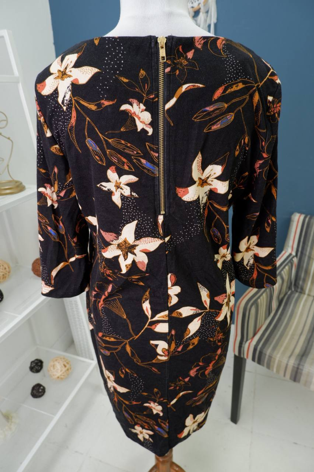 Платье Vila с цветами 46 размер