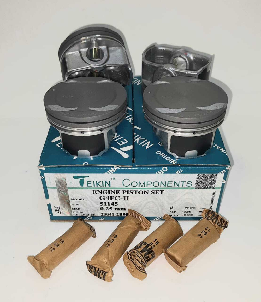 Поршни Teikin с кольцами TP +0.25 G4FG