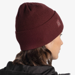 Шапка Buff Crossknit Hat Solid Mahogany (US:one size)