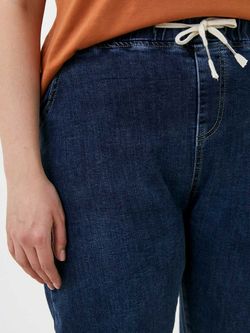 Джинсы на резинке больших размеров